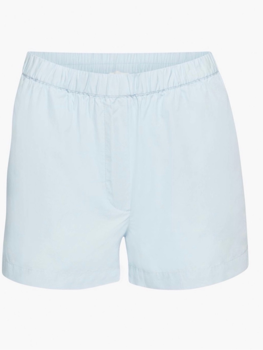 Aritzia Tna Light Blue Nylon Athletic Shorts